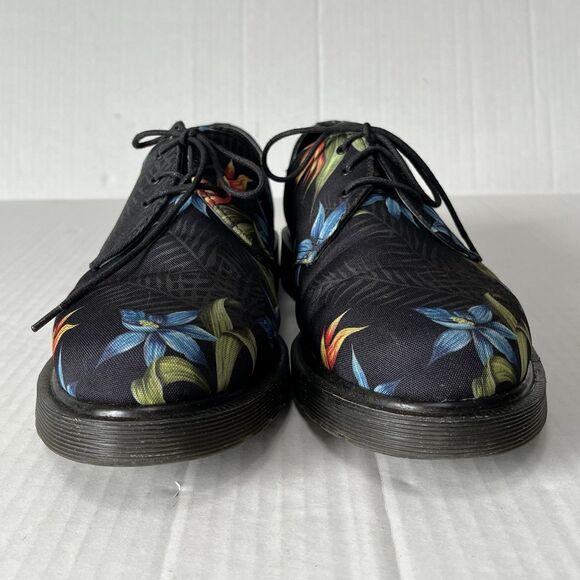Dr Martens Lester Hawaiian Floral Print 3-Eye Oxford Shoes Mens 11 Womens 12 main image 13